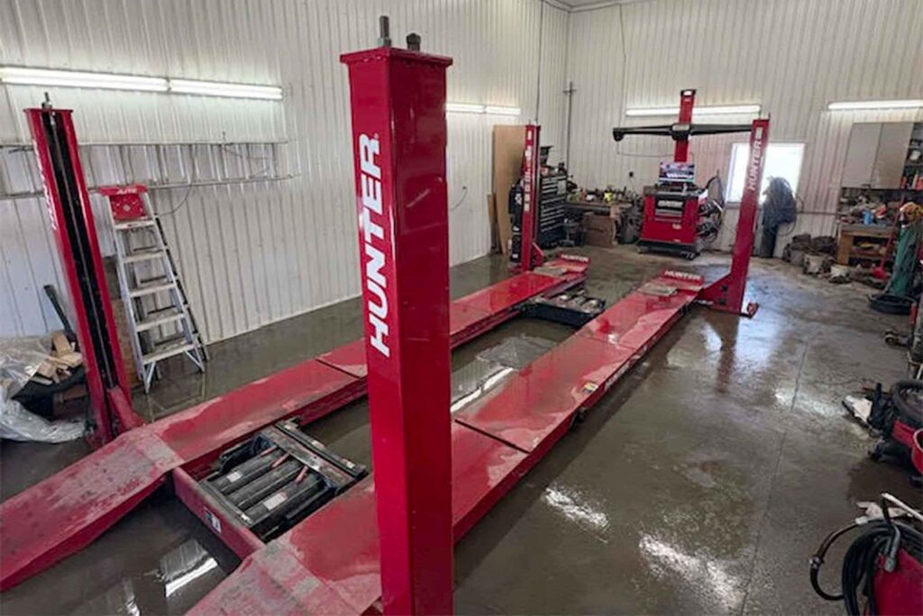 Alignement Sorel-Tracy équipement Hunter Garage J-F Tétreault
